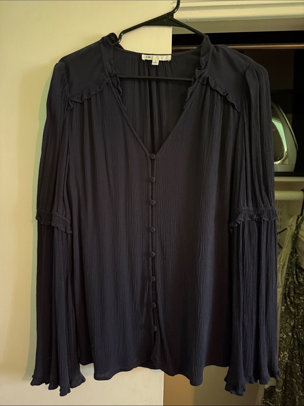 Navy DR2 top